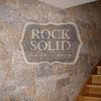 Internal granite staircase wall